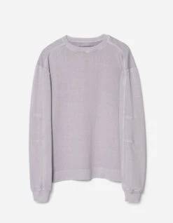 Maharishi 5231 Articulated Hemp Crew Sweat Purple Ash