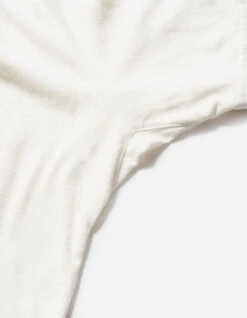 Maharishi 5234 Hemp Cross Oversized T-Shirt White -Maharishi Shop aw24 5234 white 50