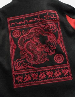 Maharishi 5236 Thar Dragon Stadium Kimono Black/Red 10 Maharishi 5236 Thar Dragon Stadium Kimono Black/Red -Maharishi Shop aw24 5236 black red 70