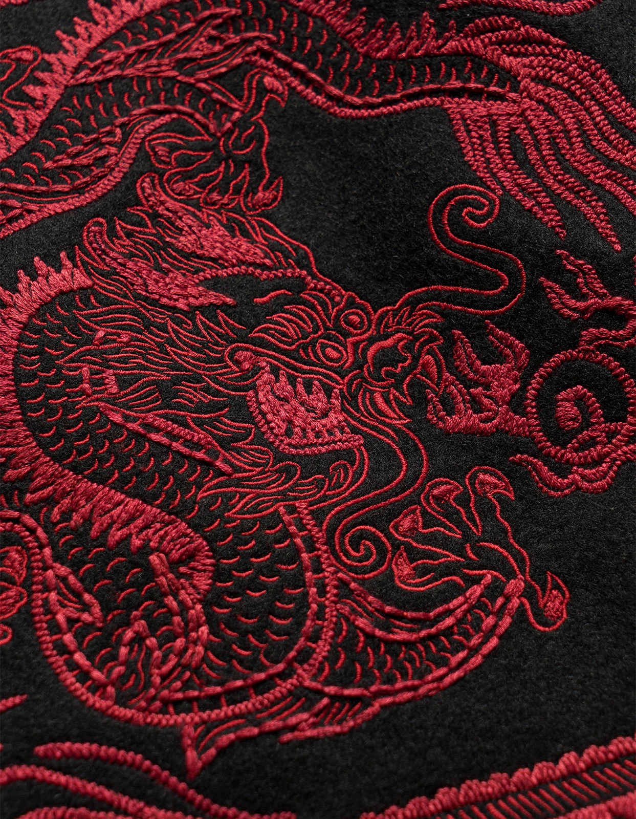 Maharishi 5236 Thar Dragon Stadium Kimono Black/Red 4 Maharishi 5236 Thar Dragon Stadium Kimono Black/Red - Image 4