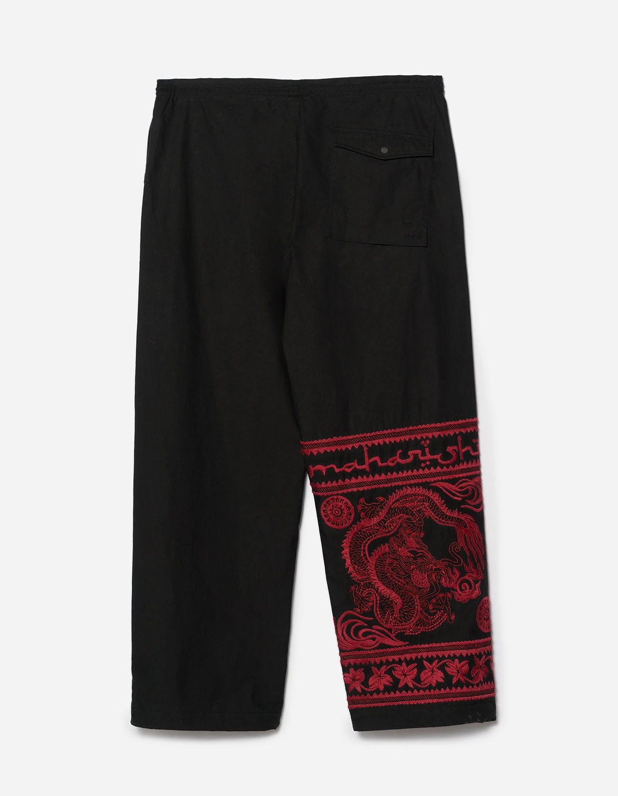 Maharishi 5238 Desert Dragon Loose Snopants Black 1 Maharishi 5238 Desert Dragon Loose Snopants Black