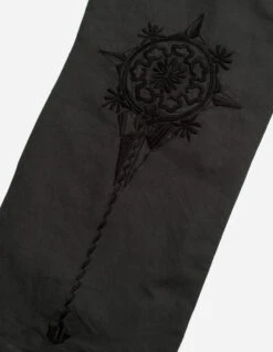 Maharishi 5240 Thar Desert Hemp Track Pants Black -Maharishi Shop aw24 5240 black 80