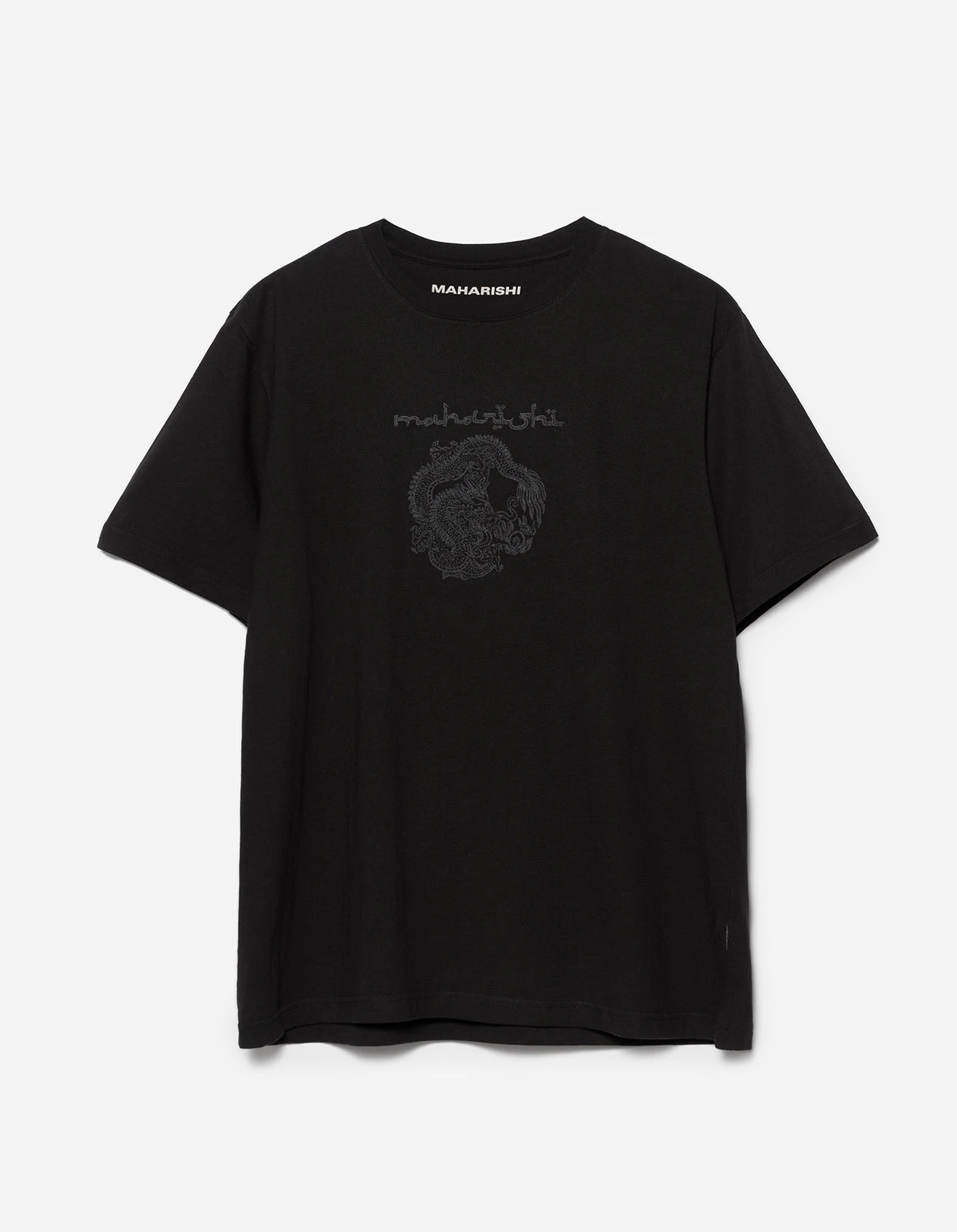 Maharishi 5242 Thar Dragon Embroidered T-Shirt Black 1 Maharishi 5242 Thar Dragon Embroidered T-Shirt Black