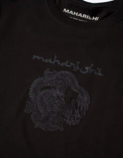 Maharishi 5242 Thar Dragon Embroidered T-Shirt Black 10 Maharishi 5242 Thar Dragon Embroidered T-Shirt Black -Maharishi Shop aw24 5242 black 40