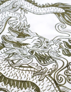 Maharishi 5243 Thar Dragon L/S T-Shirt White 18 Maharishi 5243 Thar Dragon L/S T-Shirt White -Maharishi Shop aw24 5243 White 70