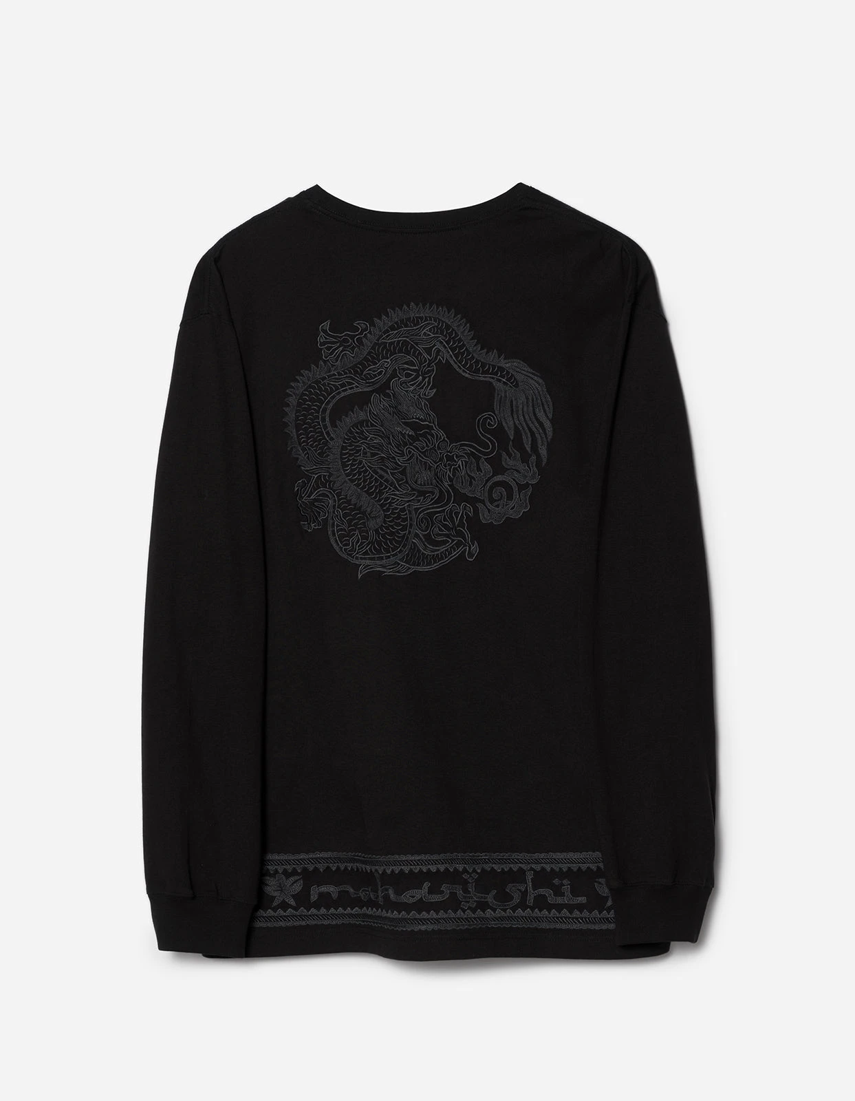 Maharishi 5243 Thar Dragon L/S T-Shirt Black 1 Maharishi 5243 Thar Dragon L/S T-Shirt Black