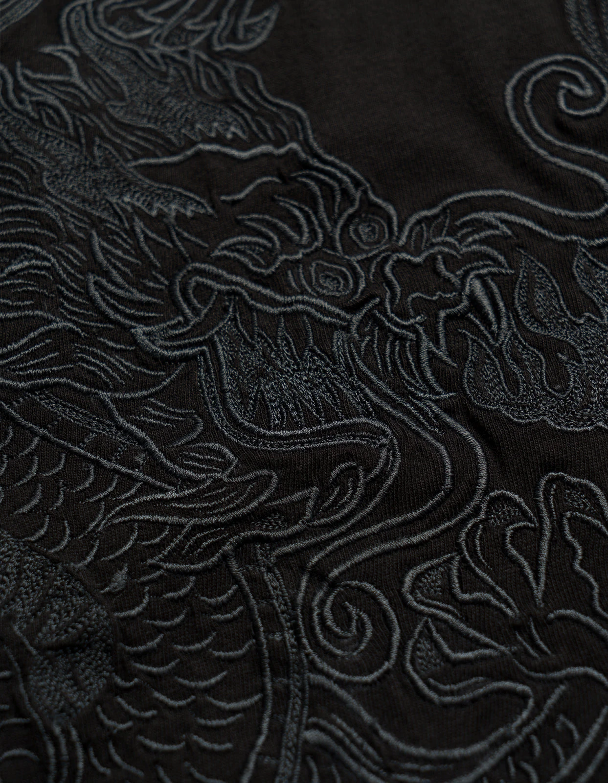 Maharishi 5243 Thar Dragon L/S T-Shirt Black 9 Maharishi 5243 Thar Dragon L/S T-Shirt Black - Image 9