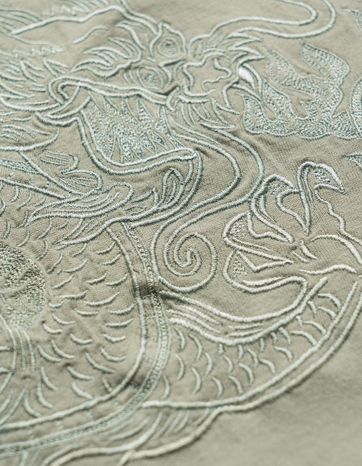 Maharishi 5243 Thar Dragon L/S T-Shirt Sage 8 Maharishi 5243 Thar Dragon L/S T-Shirt Sage - Image 8