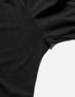 Maharishi 5245 Hemp Cross Oversized L/S T-Shirt Black -Maharishi Shop aw24 5245 black 60