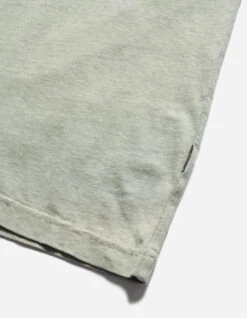 Maharishi 5245 Hemp Cross Oversized L/S T-Shirt Sage -Maharishi Shop aw24 5245 sage 50