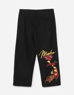 Maharishi 5246 Tour Dragon Map Loose Snopants Black