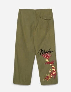 Maharishi 5246 Tour Dragon Map Loose Snopants Olive OG-107F