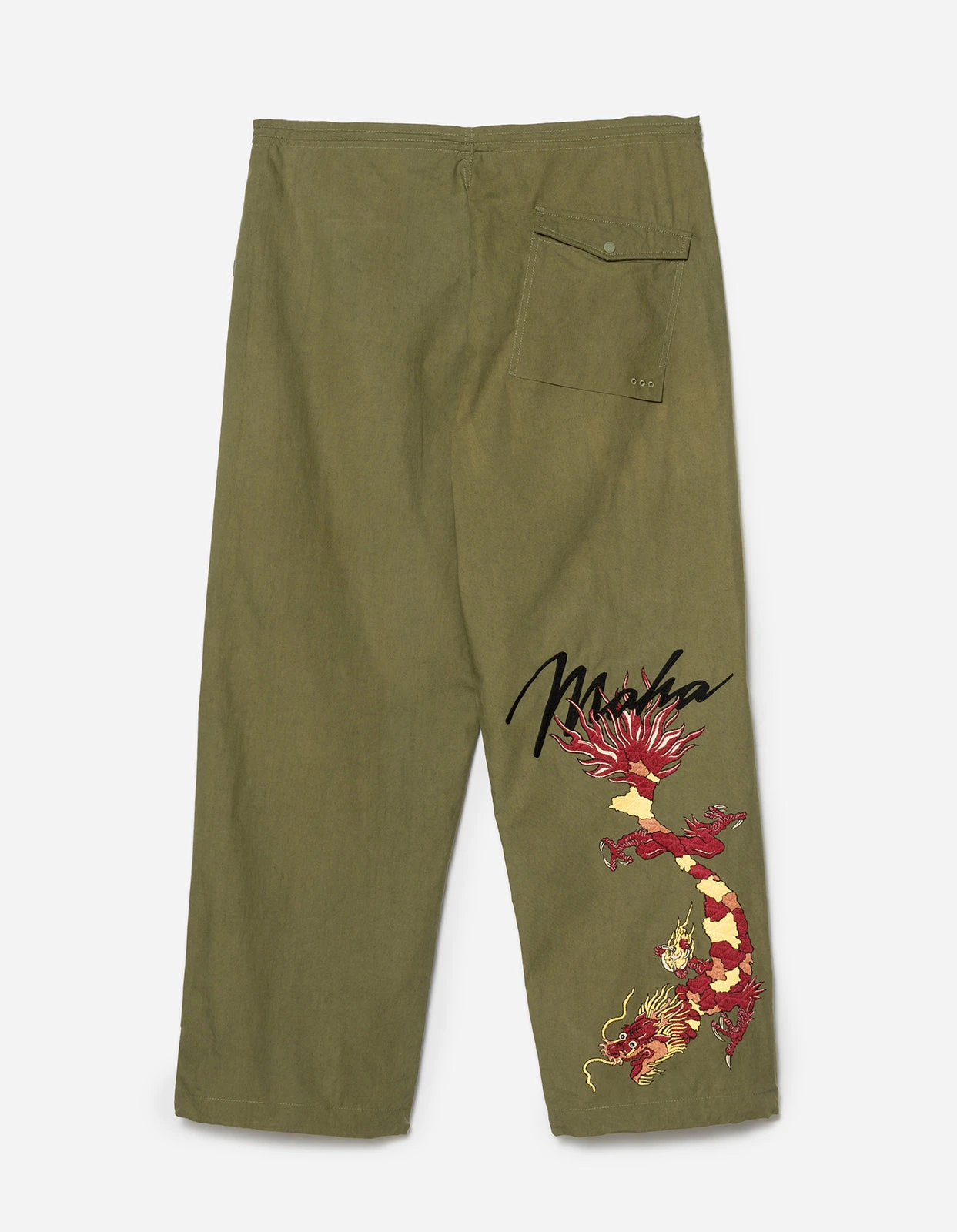 Maharishi 5246 Tour Dragon Map Loose Snopants Olive OG-107F 1 Maharishi 5246 Tour Dragon Map Loose Snopants Olive OG-107F
