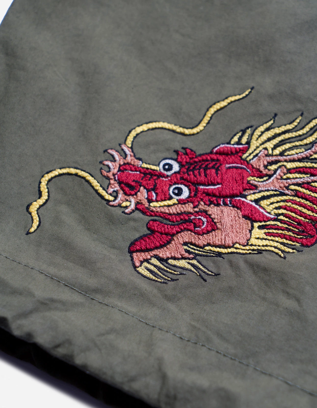 Maharishi 5246 Tour Dragon Map Loose Snopants Olive OG-107F 16 Maharishi 5246 Tour Dragon Map Loose Snopants Olive OG-107F - Image 16