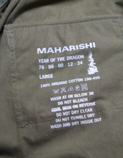 Maharishi 5246 Tour Dragon Map Loose Snopants Olive OG-107F 33 Maharishi 5246 Tour Dragon Map Loose Snopants Olive OG-107F -Maharishi Shop aw24 5246 olive 92