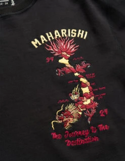 Maharishi 5248 Dragon Map Vintage Crew Sweat Black 9 Maharishi 5248 Dragon Map Vintage Crew Sweat Black -Maharishi Shop aw24 5248 black 40