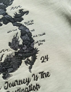 Maharishi 5248 Dragon Map Vintage Crew Sweat Sage 10 Maharishi 5248 Dragon Map Vintage Crew Sweat Sage -Maharishi Shop aw24 5248 sage 50