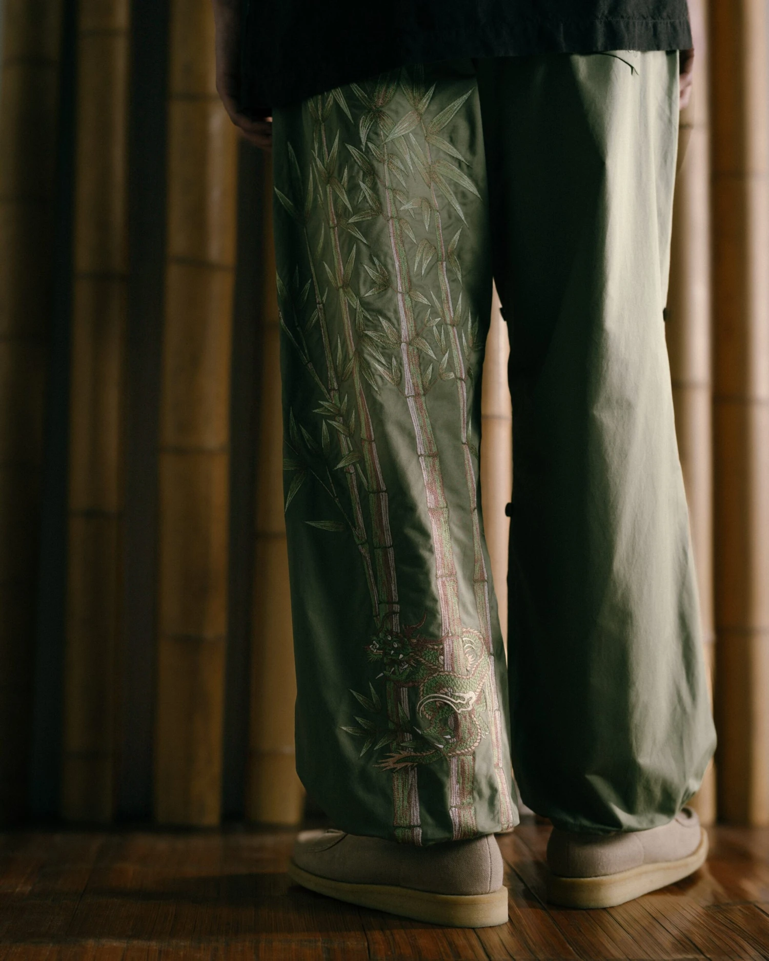 Maharishi 5076 Dragon Bamboo Loose Snopants Olive OG-107F 12 Maharishi 5076 Dragon Bamboo Loose Snopants Olive OG-107F - Image 12