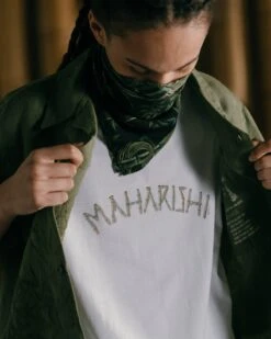 1278 Bamboo Maharishi T-Shirt White 17 1278 Bamboo Maharishi T-Shirt White -Maharishi Shop dragon bamboo 5