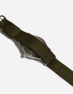 Maharishi 9372 Riverine Diver Watch Steel Case · Aged Dial Steel 14 Maharishi 9372 Riverine Diver Watch Steel Case · Aged Dial Steel -Maharishi Shop maharishi ss21 9372 riverine diver watch steel 50