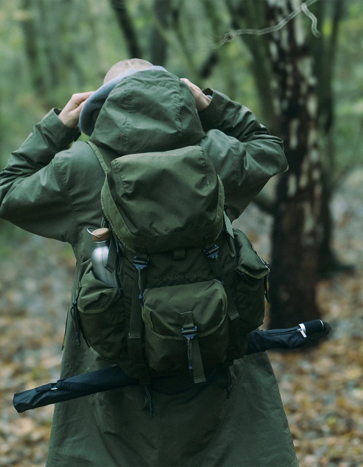 Maharishi 1114 Maha M.A.L.I.C.E. Backpack Black 3 Maharishi 1114 Maha M.A.L.I.C.E. Backpack Black - Image 3