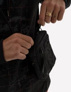 Maharishi 1117 Maha MA Pocket Pouch Black -Maharishi Shop pre aw24 31 october 011123 0094