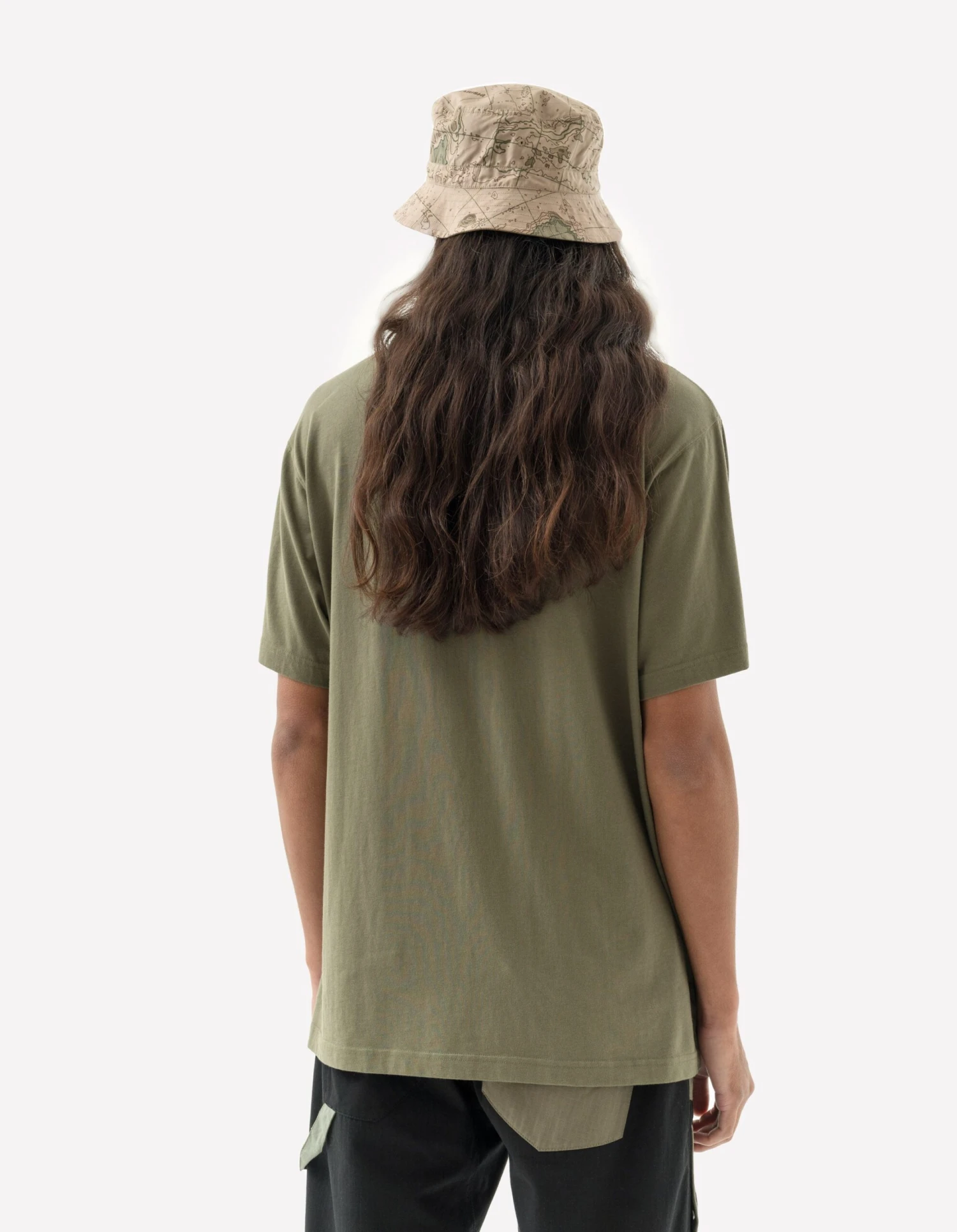 Maharishi 5242 Thar Dragon Embroidered T-Shirt Olive 3 Maharishi 5242 Thar Dragon Embroidered T-Shirt Olive - Image 3