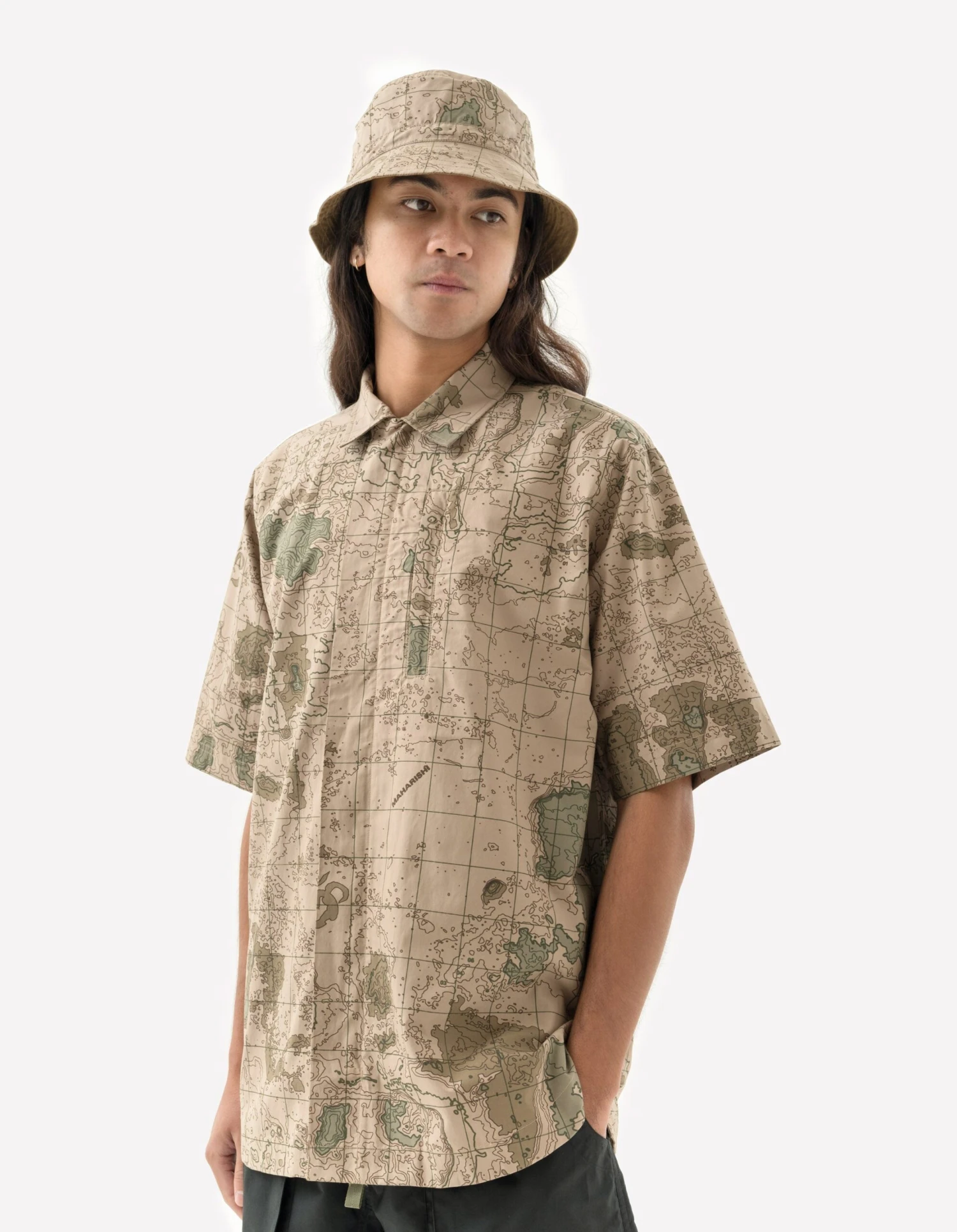 Maharishi 5226 Contour Trek Shirt Desert 2 Maharishi 5226 Contour Trek Shirt Desert - Image 2