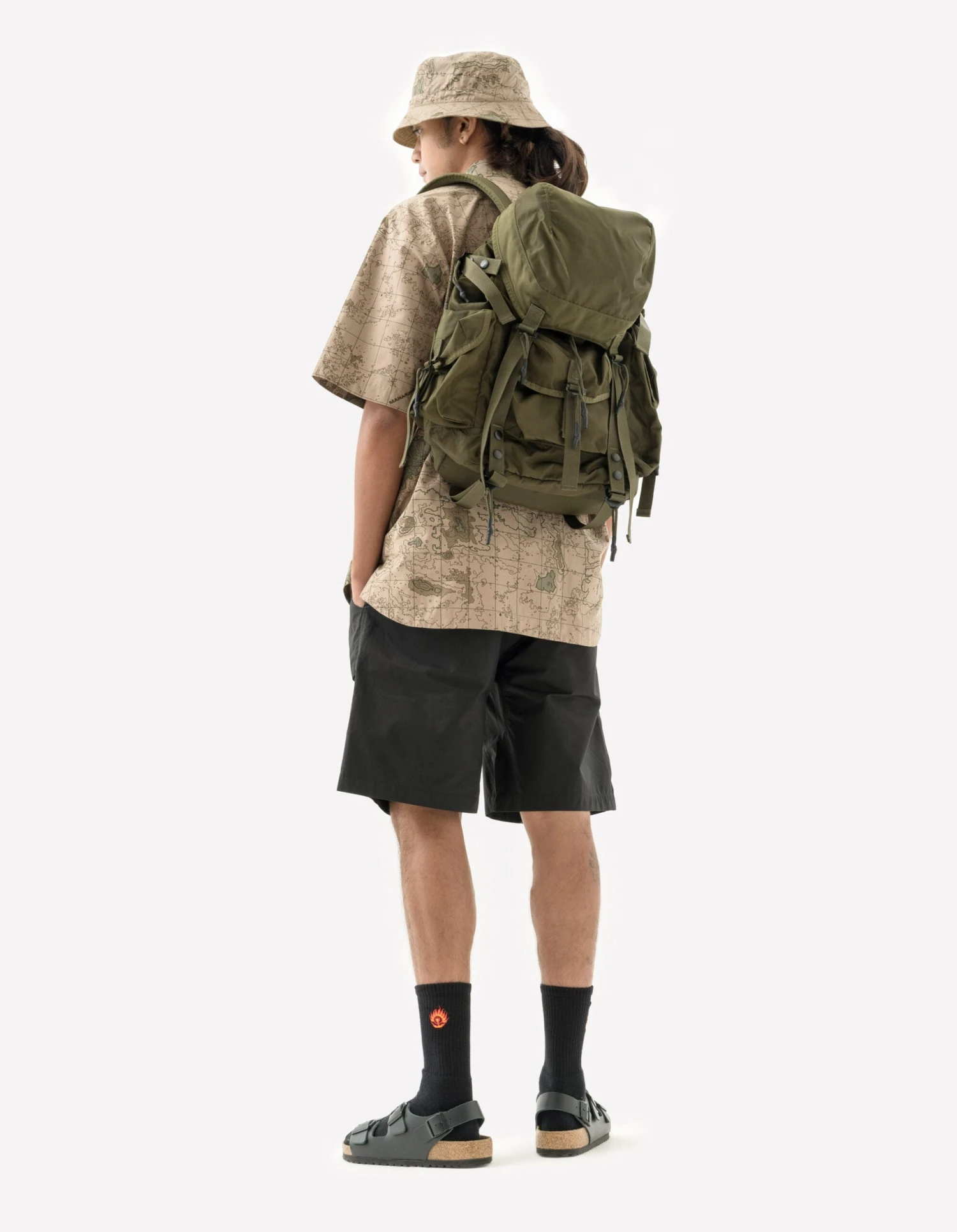 Maharishi 1114 Maha M.A.L.I.C.E. Backpack Olive 4 Maharishi 1114 Maha M.A.L.I.C.E. Backpack Olive - Image 4