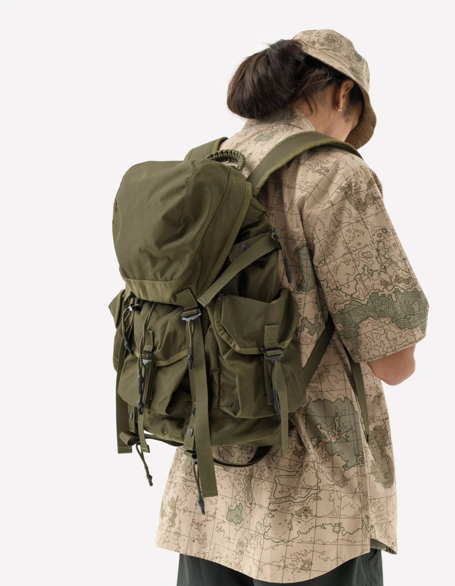 Maharishi 1114 Maha M.A.L.I.C.E. Backpack Olive 2 Maharishi 1114 Maha M.A.L.I.C.E. Backpack Olive - Image 2