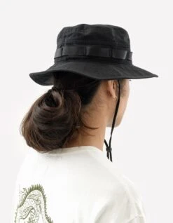 Maharishi 5218 Cordura Simtex WR Boonie Hat Black -Maharishi Shop pre aw24 31 october 011123 0820