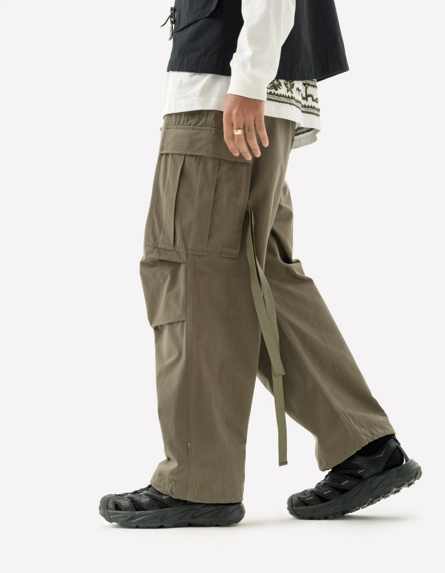 Maharishi 5215 Cordura WR M65 Cargo Pants Olive 7 Maharishi 5215 Cordura WR M65 Cargo Pants Olive - Image 7