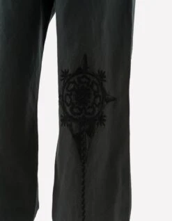Maharishi 5240 Thar Desert Hemp Track Pants Black -Maharishi Shop pre aw24 31 october 011123 1213
