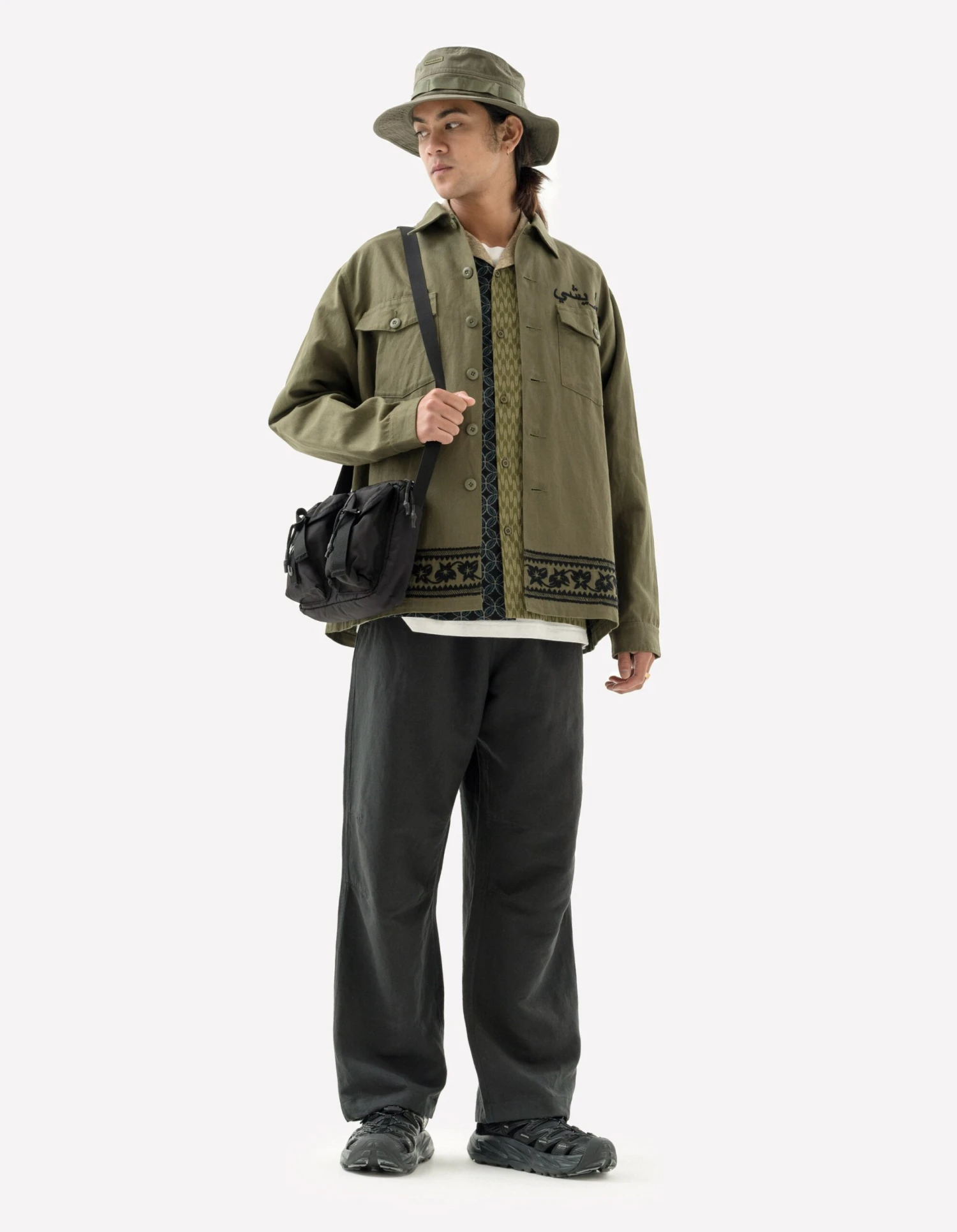 Maharishi 5237 Thar Dragon Utility Shirt Olive OG-107F 4 Maharishi 5237 Thar Dragon Utility Shirt Olive OG-107F - Image 4
