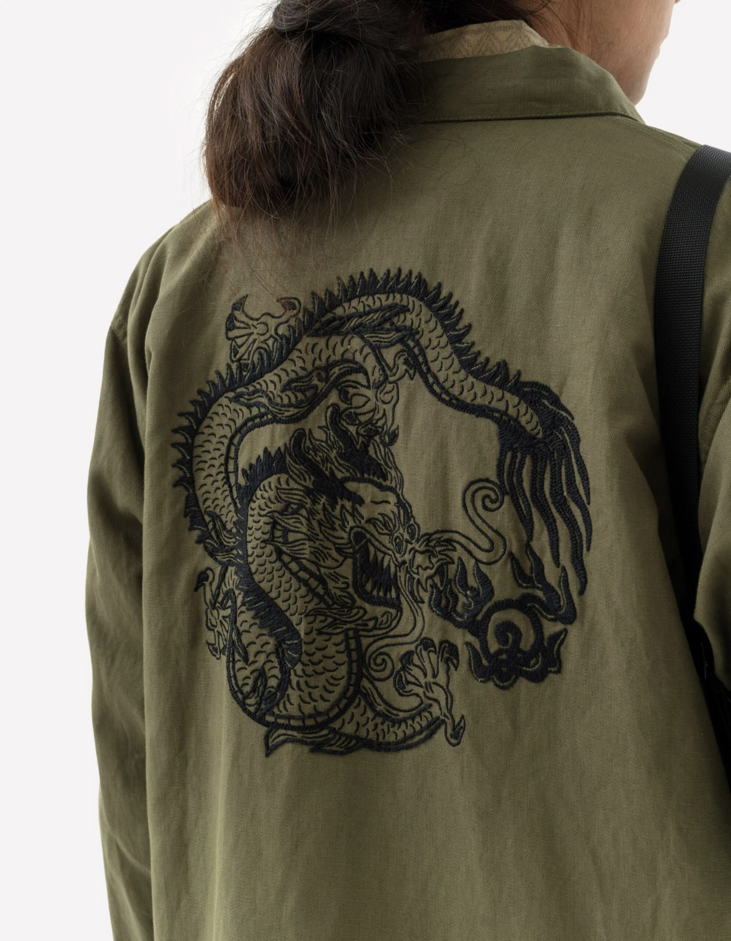 Maharishi 5237 Thar Dragon Utility Shirt Olive OG-107F 7 Maharishi 5237 Thar Dragon Utility Shirt Olive OG-107F - Image 7