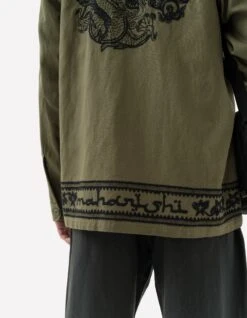 Maharishi 5237 Thar Dragon Utility Shirt Olive OG-107F 24 Maharishi 5237 Thar Dragon Utility Shirt Olive OG-107F -Maharishi Shop pre aw24 31 october 011123 1265