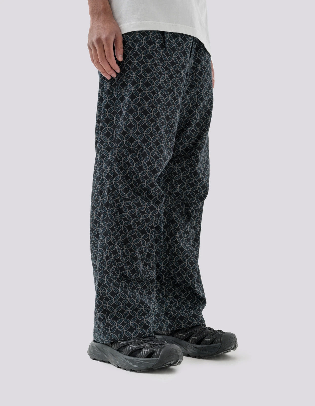 Maharishi 5208 Wagara Asym Loose Track Pants Black 3 Maharishi 5208 Wagara Asym Loose Track Pants Black - Image 3