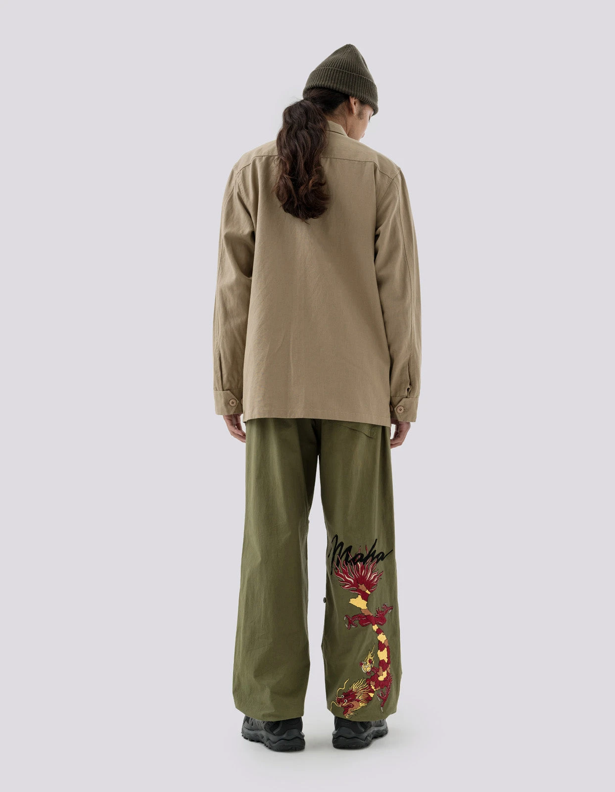 Maharishi 5246 Tour Dragon Map Loose Snopants Olive OG-107F 6 Maharishi 5246 Tour Dragon Map Loose Snopants Olive OG-107F - Image 6