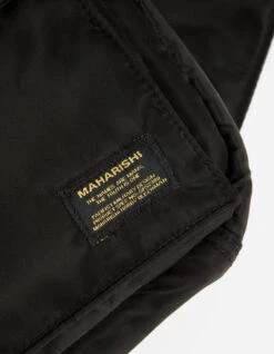 9636 Maharishi Travel Waist Bag · 420D Nylon Black -Maharishi Shop ss21 9636 maharishi travel waist bag black 50