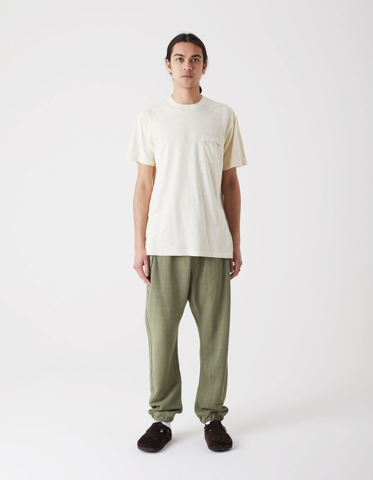 Maharishi 7021 Hemp Organic Pocket T-Shirt Ecru 2 Maharishi 7021 Hemp Organic Pocket T-Shirt Ecru - Image 2