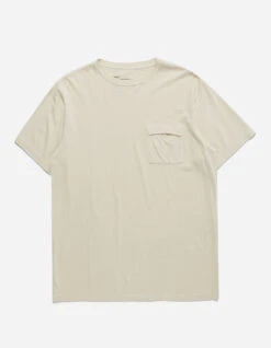 Maharishi 7021 Hemp Organic Pocket T-Shirt Ecru