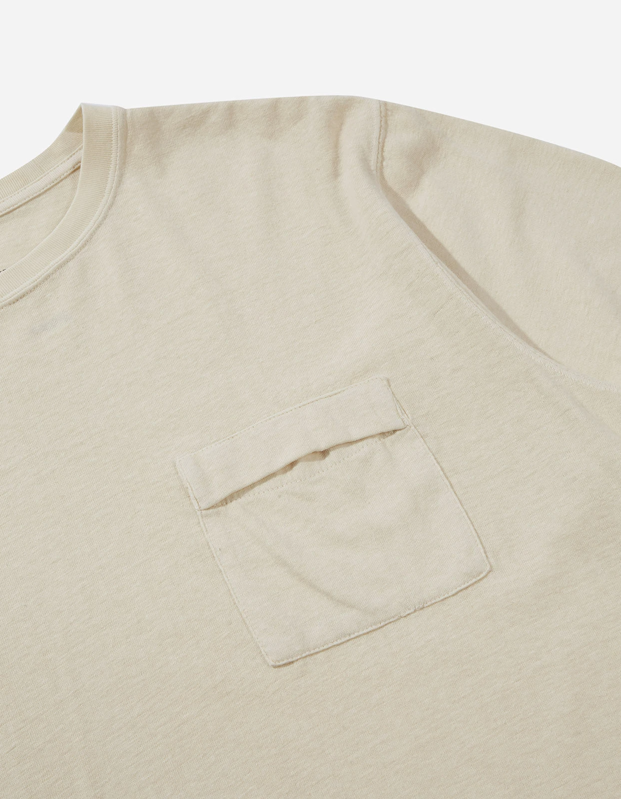 Maharishi 7021 Hemp Organic Pocket T-Shirt Ecru 5 Maharishi 7021 Hemp Organic Pocket T-Shirt Ecru - Image 5
