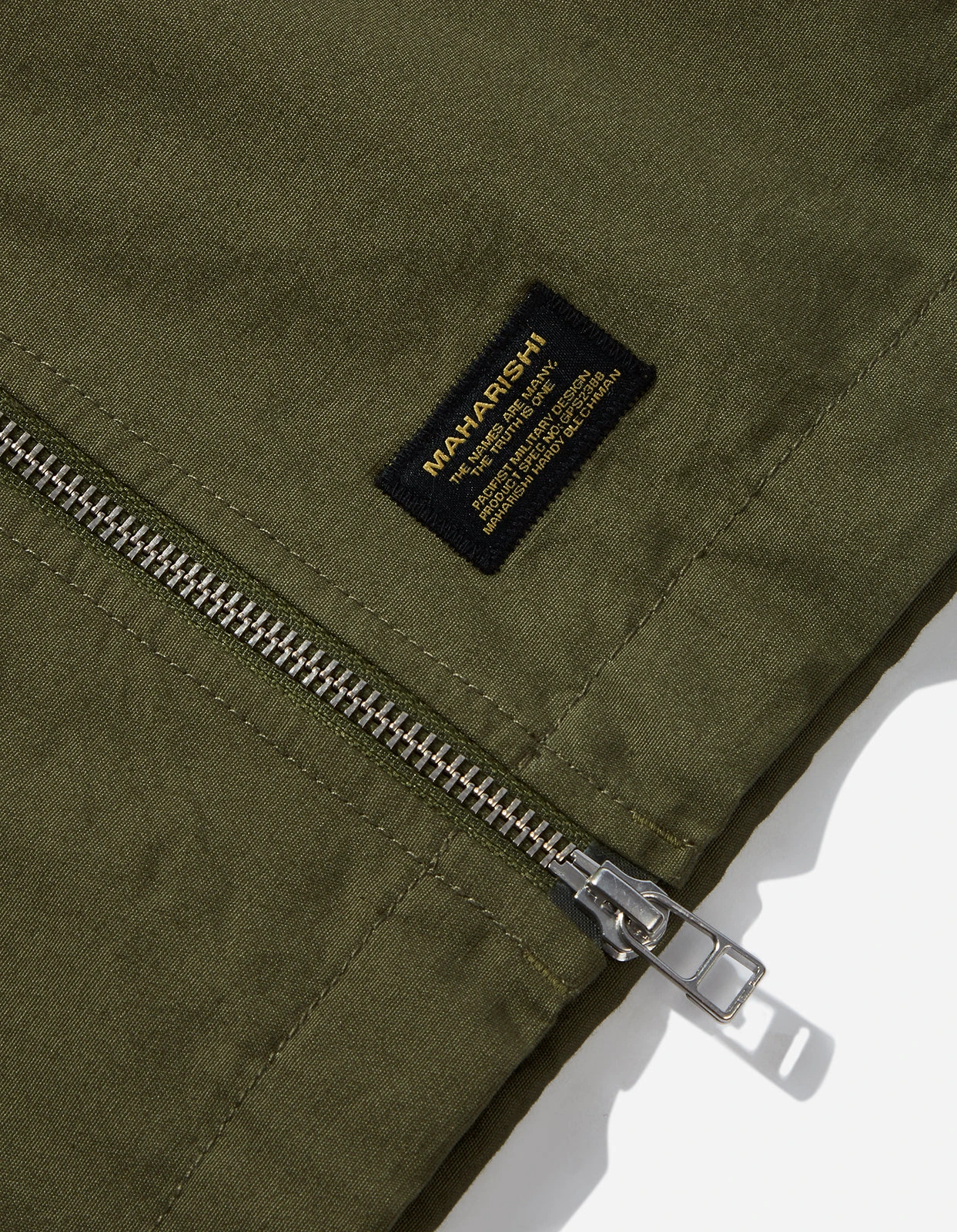 Maharishi 8006 MILTYPE Track Jacket Olive OG-107F 7 Maharishi 8006 MILTYPE Track Jacket Olive OG-107F - Image 7