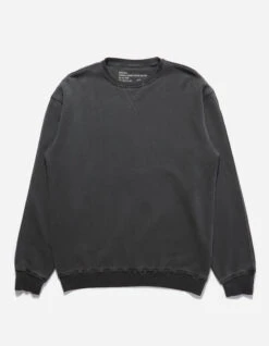 Maharishi 8011 Hemp Organic Crew Sweat Black
