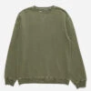 Maharishi 8011 Hemp Organic Crew Sweat Olive OG-107F