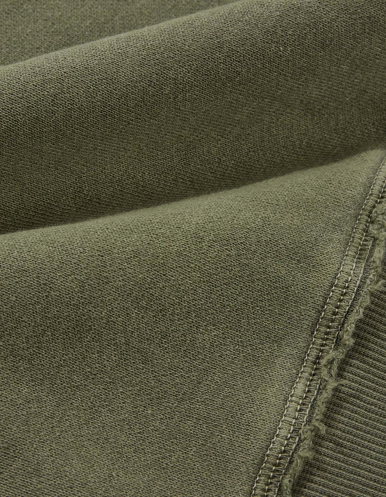 Maharishi 8011 Hemp Organic Crew Sweat Olive OG-107F 5 Maharishi 8011 Hemp Organic Crew Sweat Olive OG-107F - Image 5