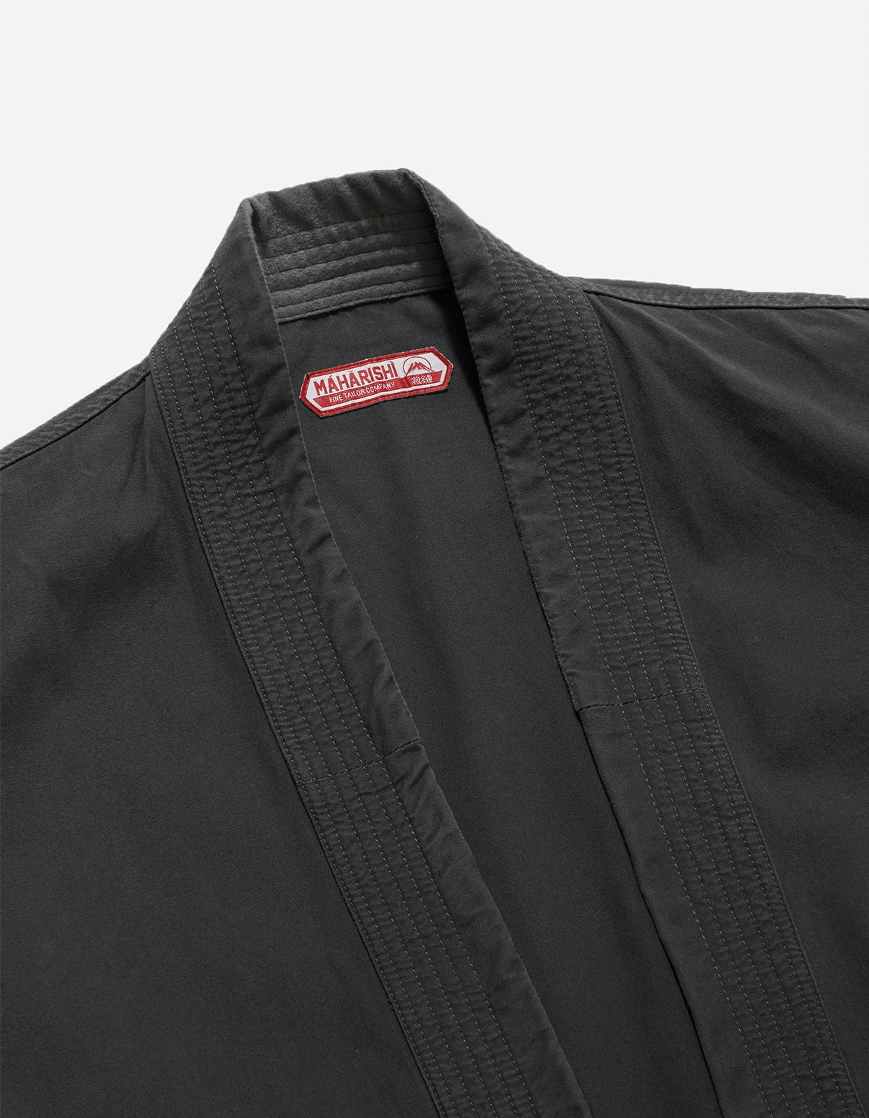 Maharishi 8190 U.S. Hanten Shirt Black BLK-108F 4 Maharishi 8190 U.S. Hanten Shirt Black BLK-108F - Image 4