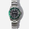 Maharishi 9500 Green Marine Watch Steel Silver