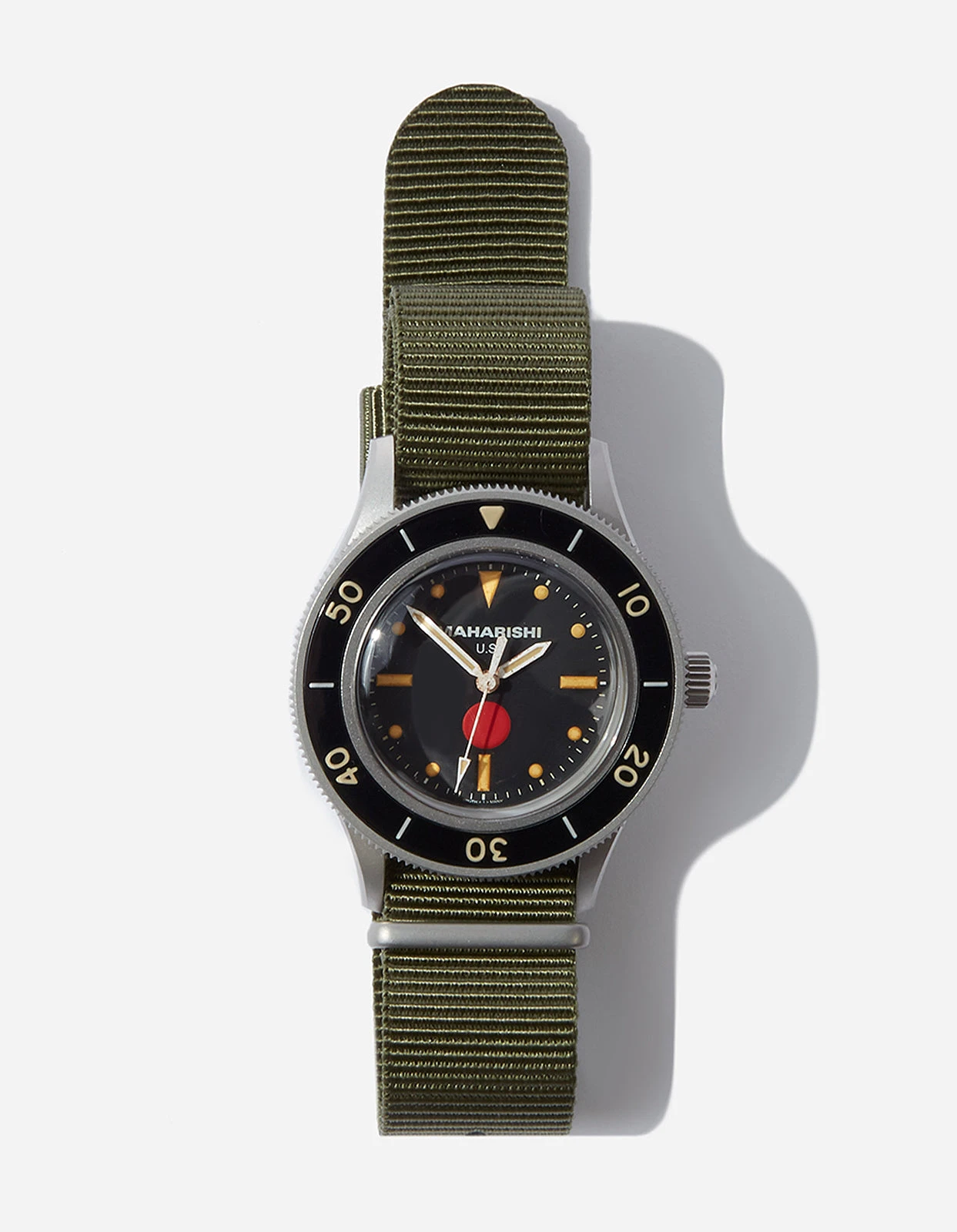 Maharishi 9501 Riverine Diver 2.0 Watch Steel Silver 1 Maharishi 9501 Riverine Diver 2.0 Watch Steel Silver