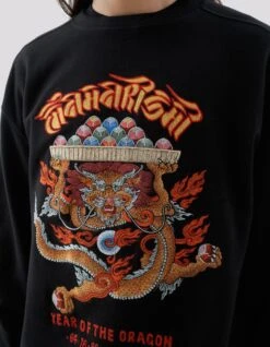 Maharishi 5015 Abundance Dragon Crew Sweat Black 11 Maharishi 5015 Abundance Dragon Crew Sweat Black -Maharishi Shop ss24142 5007